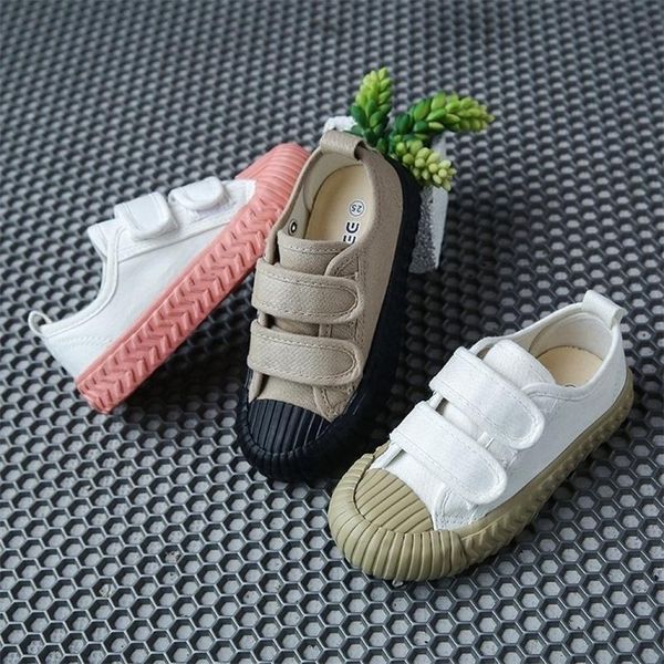 

athletic & spring autumn kids sneakers canvas shoes children girls boy 201112, Black