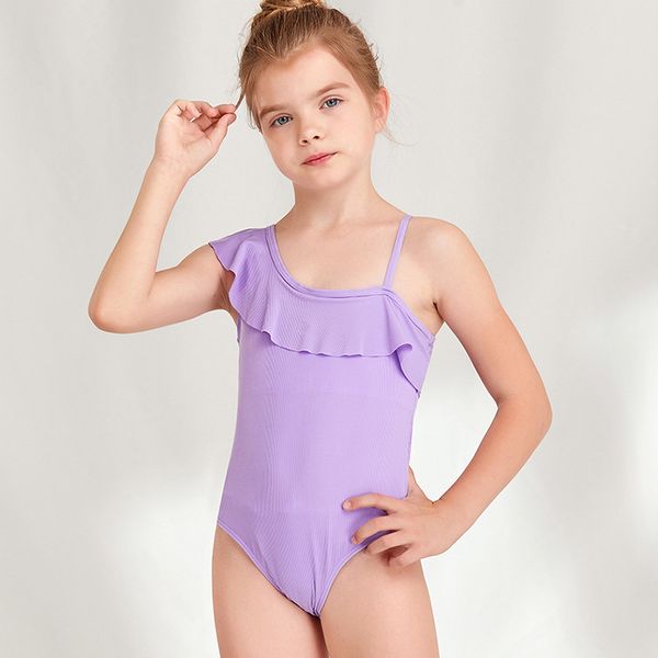 

girls one piece swimsuits hawaiian ruffle swimwear beach bathing suit