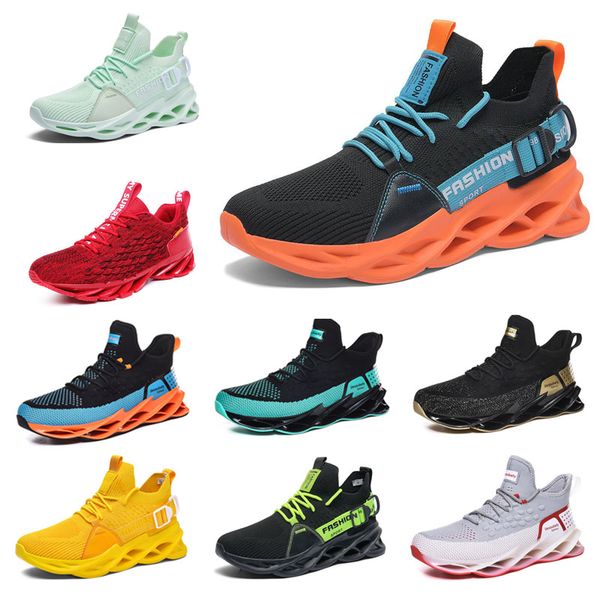 

men running shoes fashion trainers general cargo black white blue yellow green teal mens breathable sports sneakers twenty four