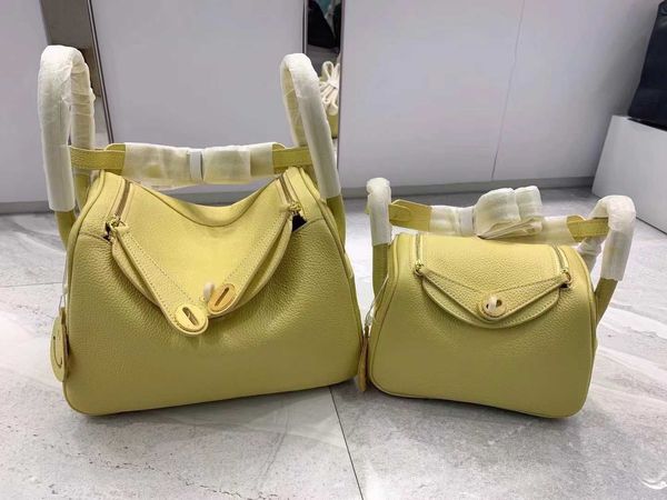 

designer luxury bags togo original cowhide lindys bag 2023 new lychee grain leather bucket 7t0b