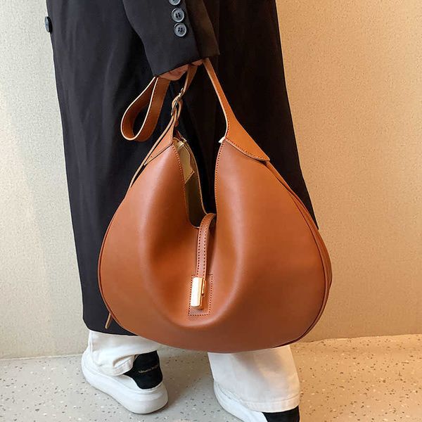 

new crossbody bags for women winter designer fashion trend big leather saddle shoulder side bag handbags and purses 230308