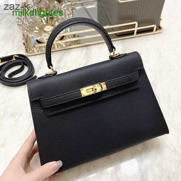 

h kelys palm genuine bag female designer 2023 bags leather second print generation mini portable single shoulder messenger jffu