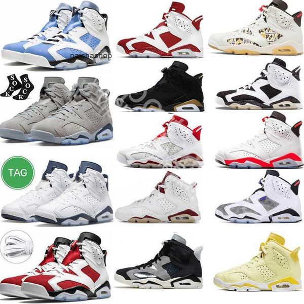 

retros mens jumpman 6 6s basketball shoes unc cool grey toro university blue red oreo georgetown midnight navy cactus jack black infrared jo