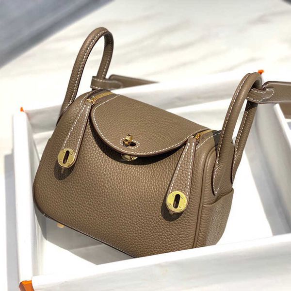 

new luxury bags original designer handmade wax thread mini lindys bag litchi pattern portable women's single shoulder doctor's adv