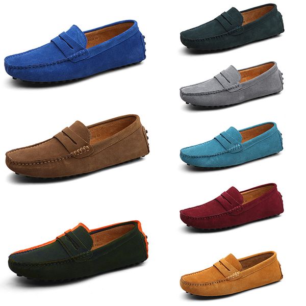 

men casual shoes solid color black breathable leisure silvers taupe dlives orange brown grey jogging walking low soft multi leather mens sne