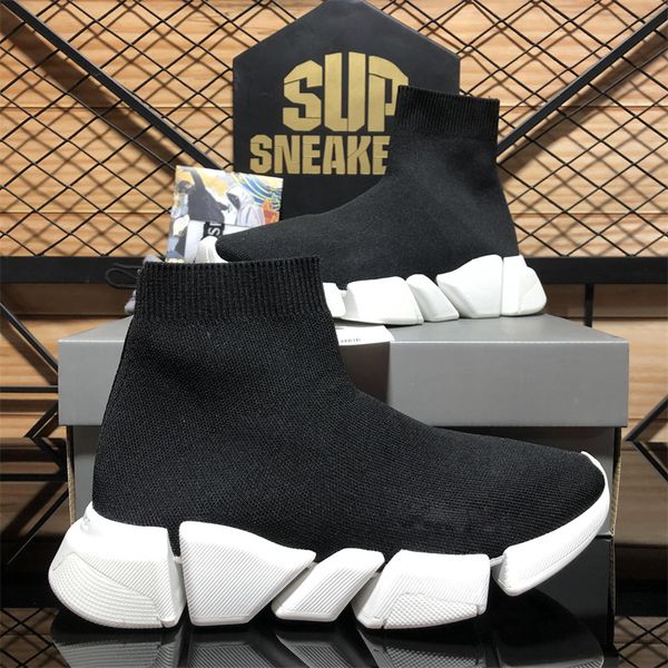 

men trainer paris sock casual shoes balencaigaly women plateforme designer sneaker slipon speed balencigaly black white air sole outdoor sne