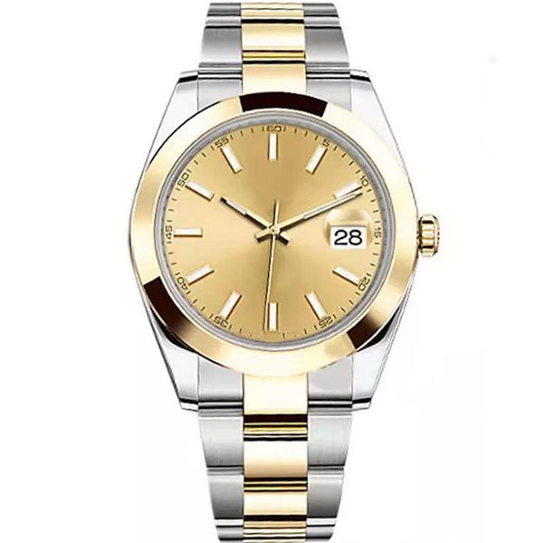 

men wrist watch automatic watches sapphire 31/36/41mm mechanical stainless steel luminous lovers montre watches for men fakes movement endur, Slivery;brown