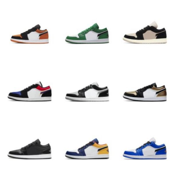 

jumpman 1 1s basketball shoes men women low dark mocha hyper royal chicago obsidian unc white lucky green outdoor sports trainers sneakers