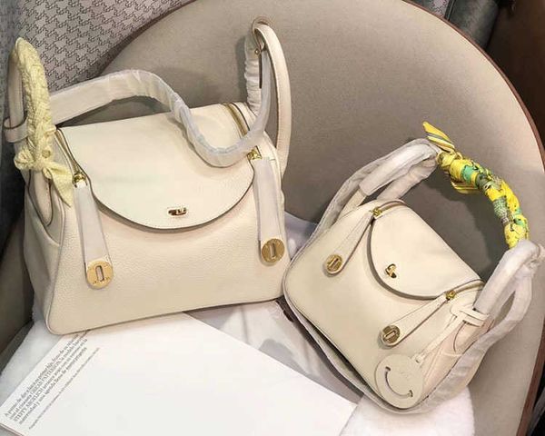

lindys luxury designer bags original bag togo head layer cowhide underarm large capacity pure leather portable one-shoulder doctor om2a