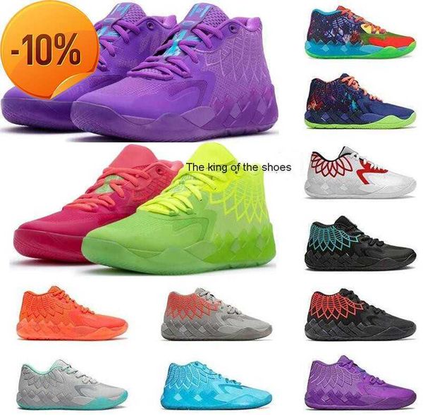 

2023lamelo shoes basketball shoes mens trainers sports sneakers black blast buzz city rock ridge red lamelo ball 1 mb.01 women lo ufo not fr