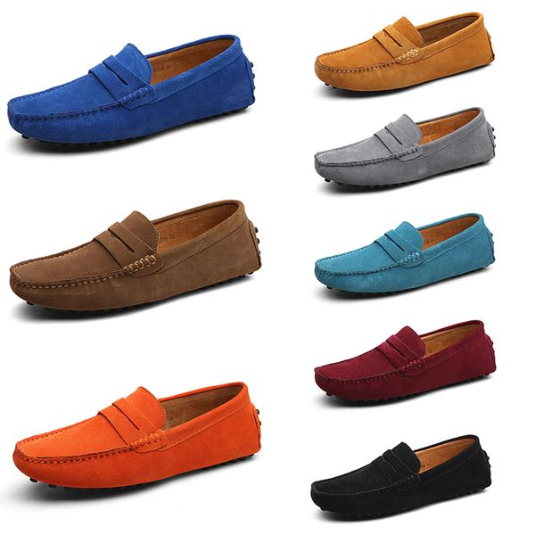 

men casual shoes solid color black breathable silvers taupe dlives brown red greys jogging walking low soft multi leather mens sneakers outd