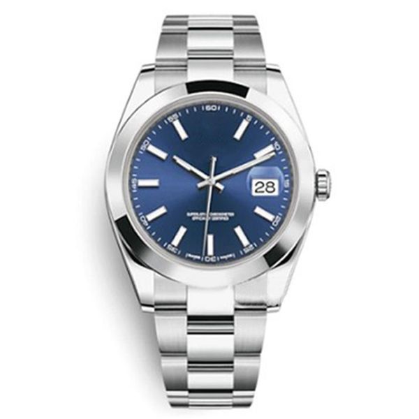 

v3 wristwatch sapphire glass watch solid stainless steel clasp luminous automatic men's wristwatches date just folding bu281a, Slivery;brown