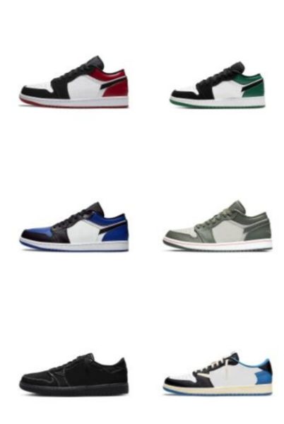 

jumpman 1 men women low basketball shoes og 1s triple white shadow designer university blue unc black bred toe light smoky grey mens sneaker