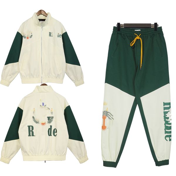 

2023rud hand-painted graffiti high street men's women's hoodies tide style autumn and winter season cx1 onun 2czb, Black