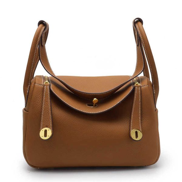 

new original designer luxury bags layer cow leather lychee pattern lindys bag doctor shoulder hand pillow gold buckle hu4y have logo