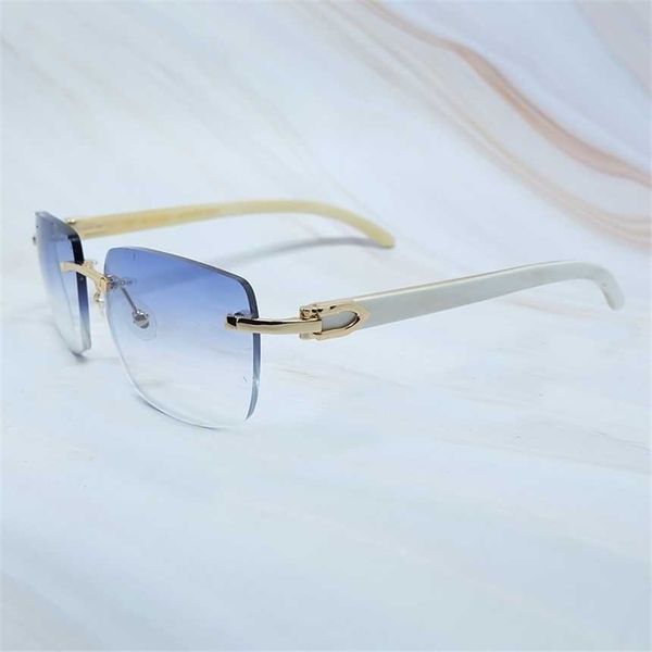 

sunglasses big square brand designer sunglasses men carter women rimless buffalo horn glasses vintage sunglass mens eyewearkajia 2023, White;black