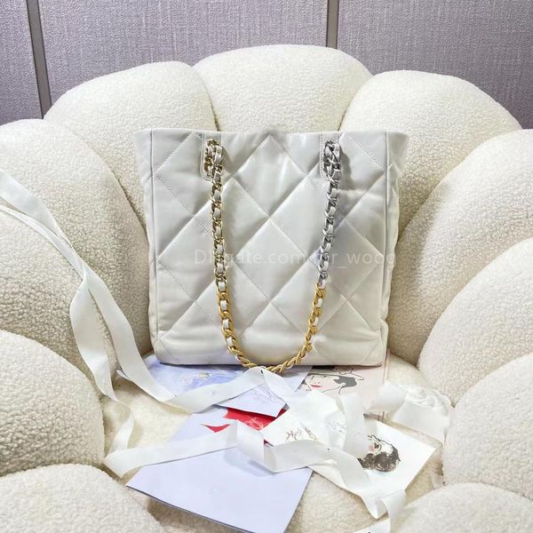 

2023 winter new tote bag chain luxury brand bag designer women bag handbag single shoulder bag classic ringer hardware logo design