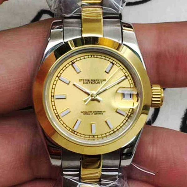 

meteorite datejust ladies automatique luxury mens mechanical watch automatic family womens golden night light geneva for men wristwatches, Slivery;brown