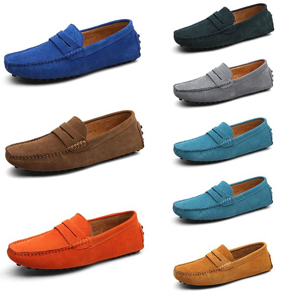 

men casual shoes solid color black breathable popular silvers taupe dlives blue red grey jogging walking lows soft multi leather mens sneake