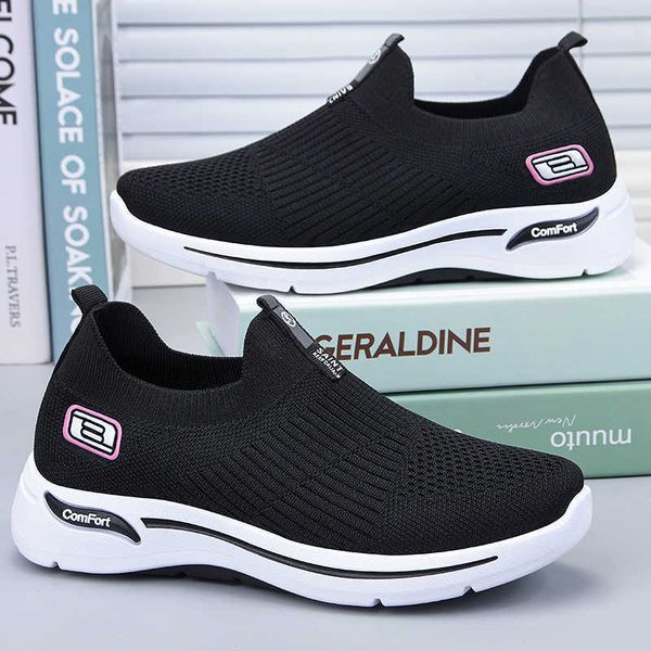 

dress shoes women vulcanized shoes breathable casual women sneakers slip on flats shoes fashion designer loafers sports walking female 2023, Black