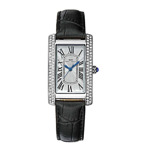 

women watches ibso luxury ladies square fashion accessory quartz mechanical movement tiktok live new watch female waterproof lady diamond pa, Slivery;golden