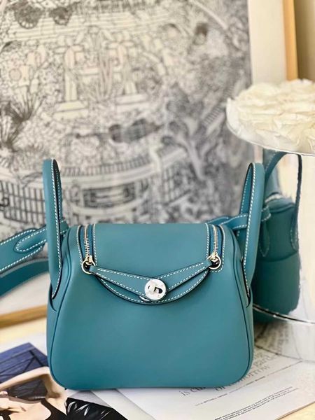 

spring luxury bags original designer 2023 new layer cowhide lindys women's bag single-shoulder cross-body portable 4 gkbg