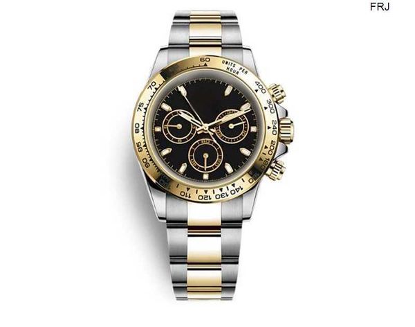 

luxury mens watch rolax mechanical automatic comes with luminous dial stainless steel solid original folding b, Slivery;brown