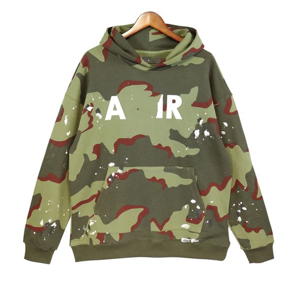 

2023rud hand-painted graffiti high street men's and women's hoodies tide style autumn winter season cx omhn, Black