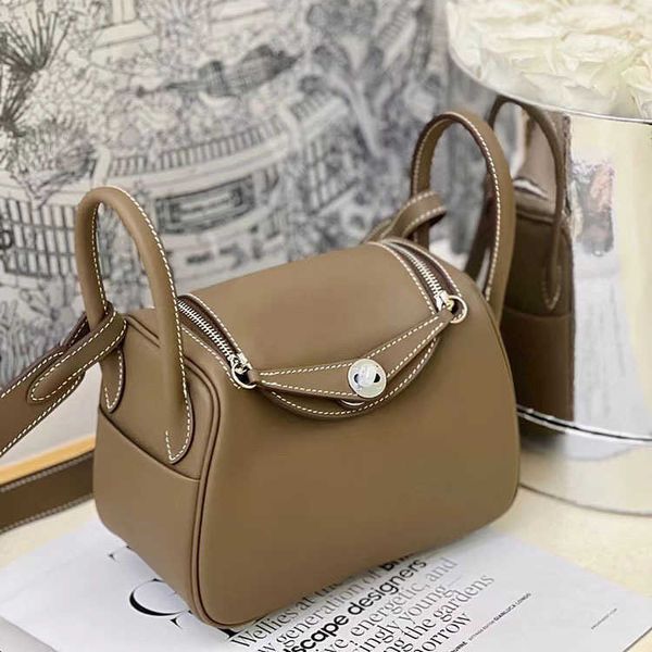 

high-end luxury bags original designer cow leather swift mini lindys doctor bag women's shoulder hand 3 4k80