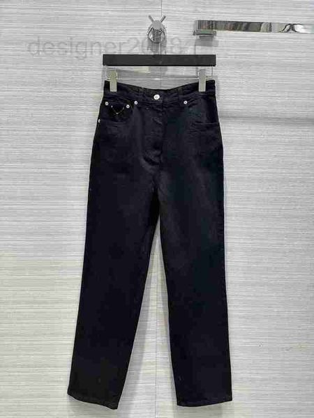 

women's jeans designer milan runway 2023 spring summer fashion pants brand same style luxury clothing r11m, Blue