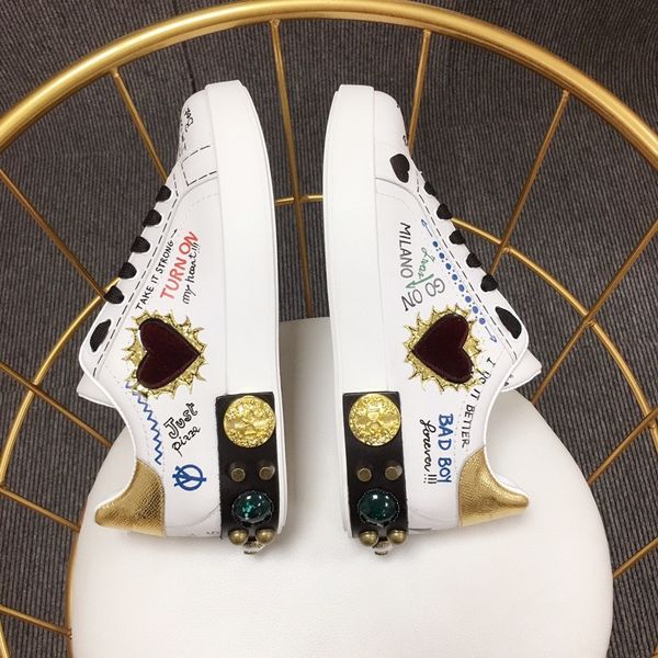 

2023 new designer travel leather lace-up sneaker fashion lady flat running trainers letters woman shoe platform men gym sneakers, Black