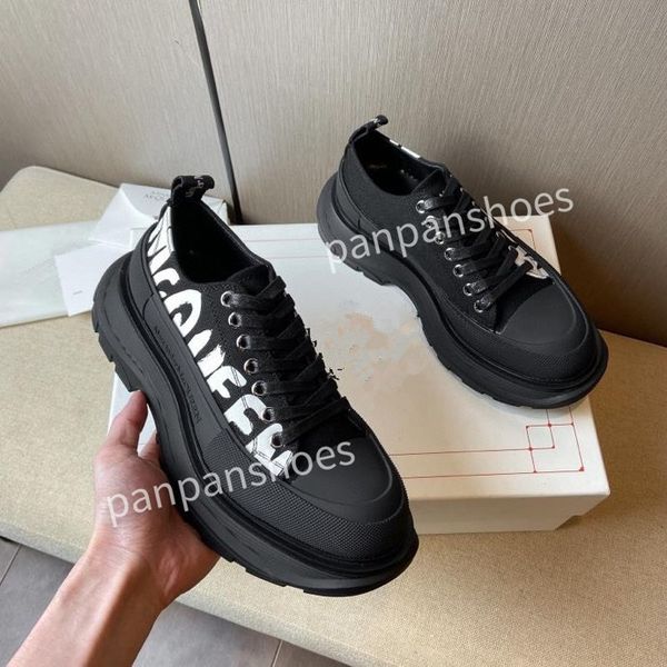 

2023 new casual shoes women designer travel leather lace-up sneaker fashion lady flat running trainers letters womans shoe platform men gym, Black
