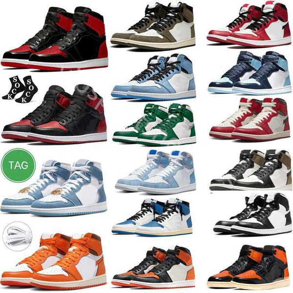

retros jumpman 1 1s basketball shoes patent bred dark mocha marina ice diamond yellow toe stealth university cement true blue reverse light