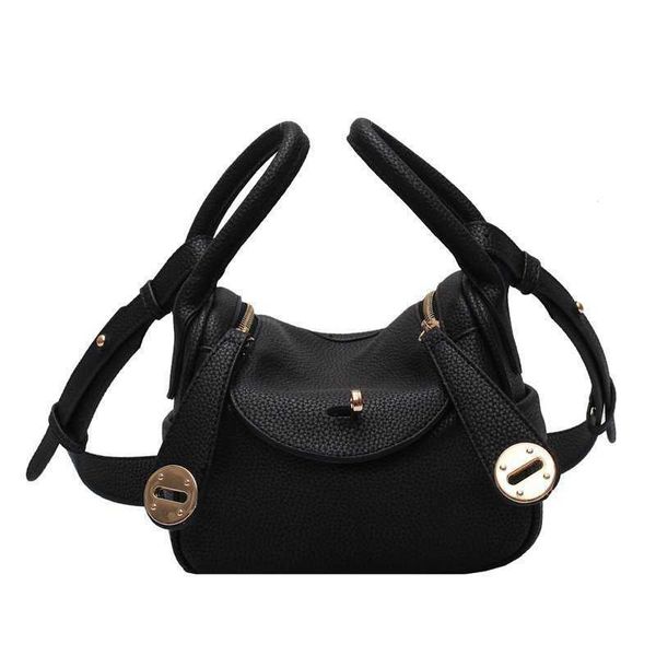 

designer original luxury korean bags version of new lychee pattern lindi bag mini doctor versatile pillow single shoulder hand messenger 42b