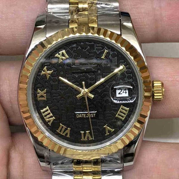 

datejust etc2836 3235 luxury mens mechanical watch automatic log of family r inter tooth table brand wristwatch, Slivery;brown