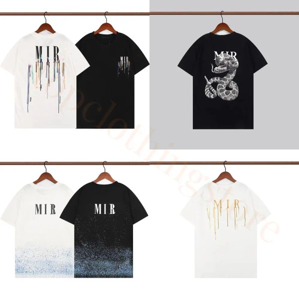 

2023 new mens womens designer t shirts printed fashion man t-shirt cotton casual tees short sleeve luxury hip hop streetwear tshirts, White;black