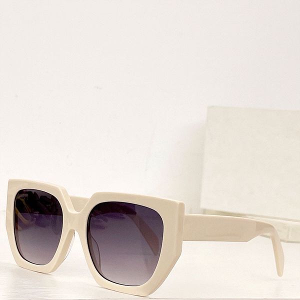 

sunglasses for women and men summer cl40239f style proofed retro full frame glasses with frame, White;black