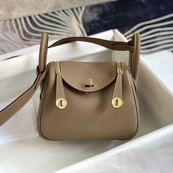 

designer original luxury high-quality bags mini lindys bag litchi pattern cowhide doctor's medicine women's diagonal hand 1 i60v