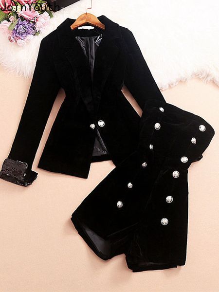 

womens two piece pants ropa mujer 2 piece sets womens outfits y2k clothes temperament coat strapless jumpsuit suit y2k clothes velvet suit 2, White