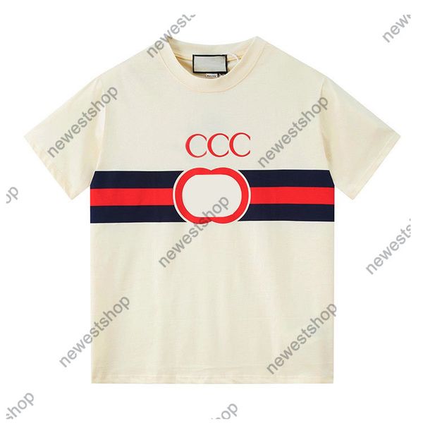 

23ss men's plus tees & polos designer t shirt mens letter print t shirts short sleeve cotton color stripe tshirt women t-shirt street c, Black;brown