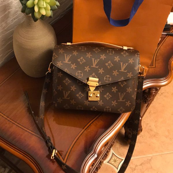 

m44875 m44876 handbags women pu leather pochette metis shoulder bags fashion designers messenger bag purse brand letter handbag tote ladies