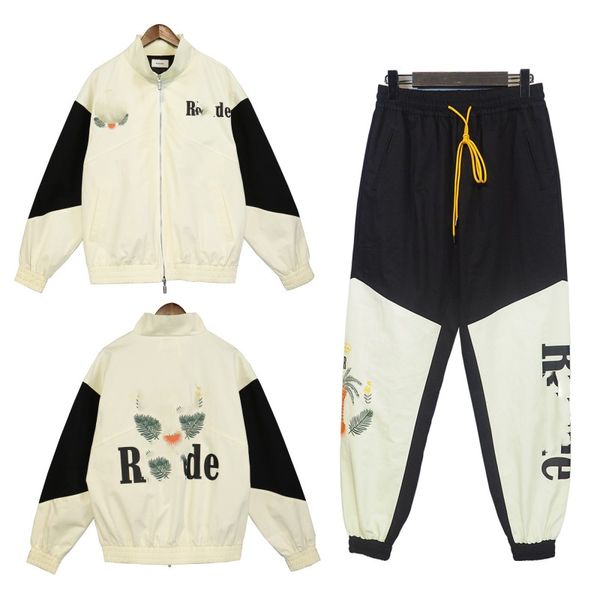 

hand-painted graffiti high street men's 2023rud and women's hoodies tide style autumn and winter se 8v5b, Black