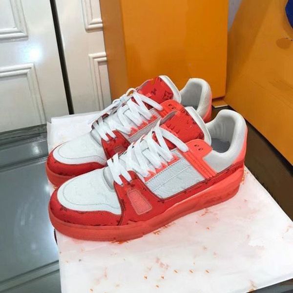 

2023ss luxury designer men's casual shoes ultra-light foamed outsole wear-resistant and comfortable are size38-45 mkjkl000003, Black