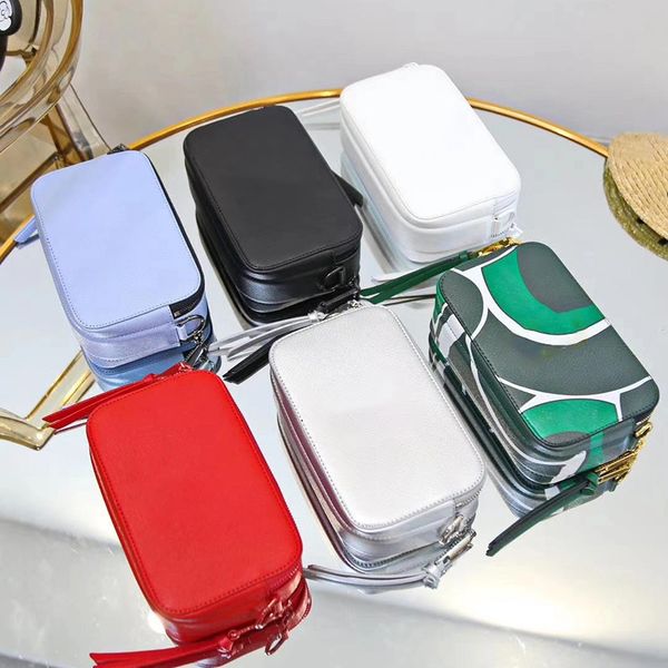 

shoulder bag marc tote crossbody designer bags handbag women fashion color matching square camera bag purse messenger luxury bags 230223