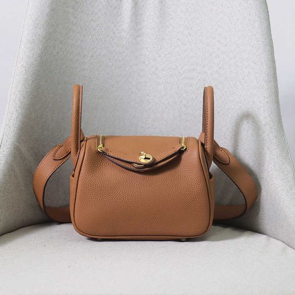 

bags original designer cross-body brand bag for women mini lindys doctor new cowhide portable one-shoulder medicine with gold 3ola
