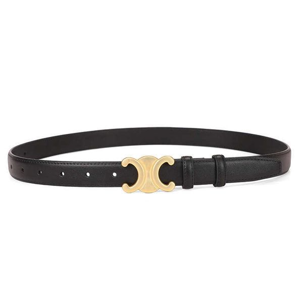 

triomphe belt womens womens golden buckle black yellow cowhide retro ceinture homme luxe tan belt buckle, Black;brown