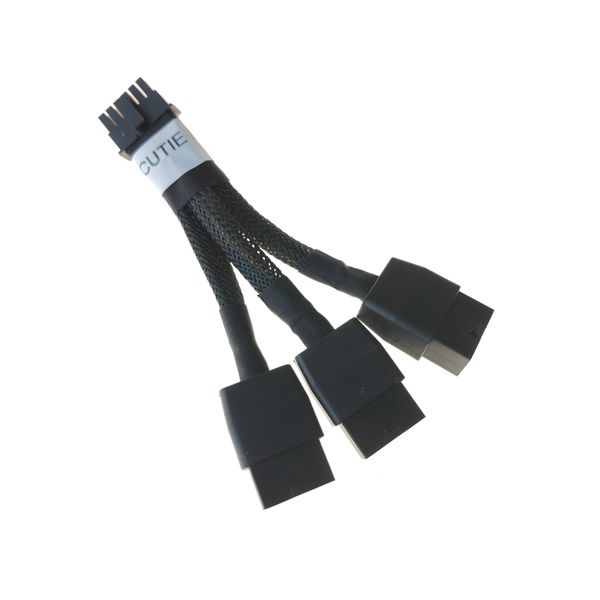 3 8Pin PCI Express Computer GPU Power Cable to PCIE 5.0 16pin 12VHPWR For NVIDIA Ampere 3060ti 3070 3080 3090 RTX