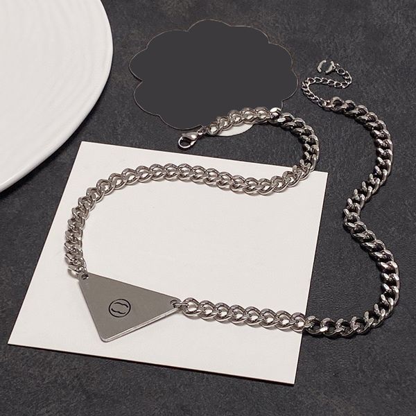 

designer necklace luxury necklace ladies pendant necklace men women hip hop necklace fashion trendy jewellery necklace gift very good r8w3 h, Silver