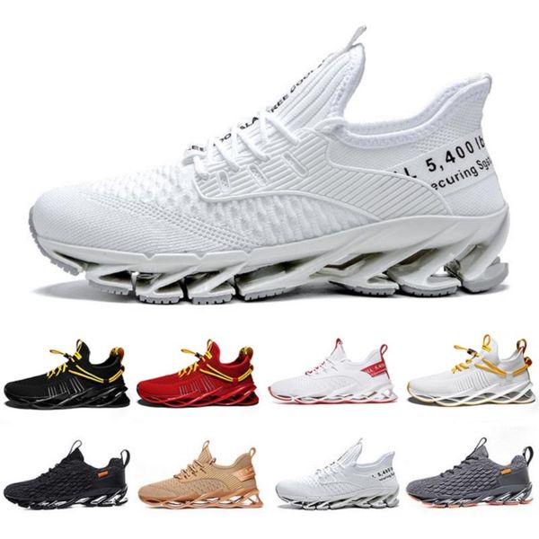 

fashion breathable men running shoes triple black red white green brown grey shoes outdoor sneakers sport trainers 39-45