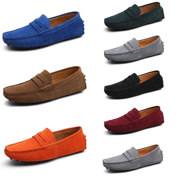 

men casual shoes solid color black breathable silvers taupe dlives brown red orange jogging walkings low soft multi leather mens sneaker out